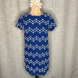 Jun & Ivy Floral Embroidered Summer Dress szM